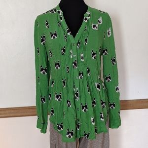 Frenchie Bulldog Shirt 8 Maeve by Anthropologie